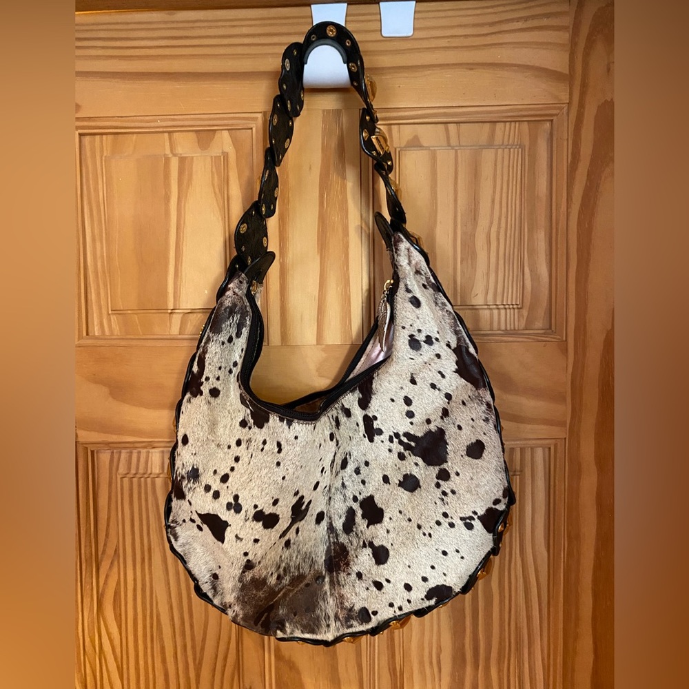 Charm and Luck pony hair purse